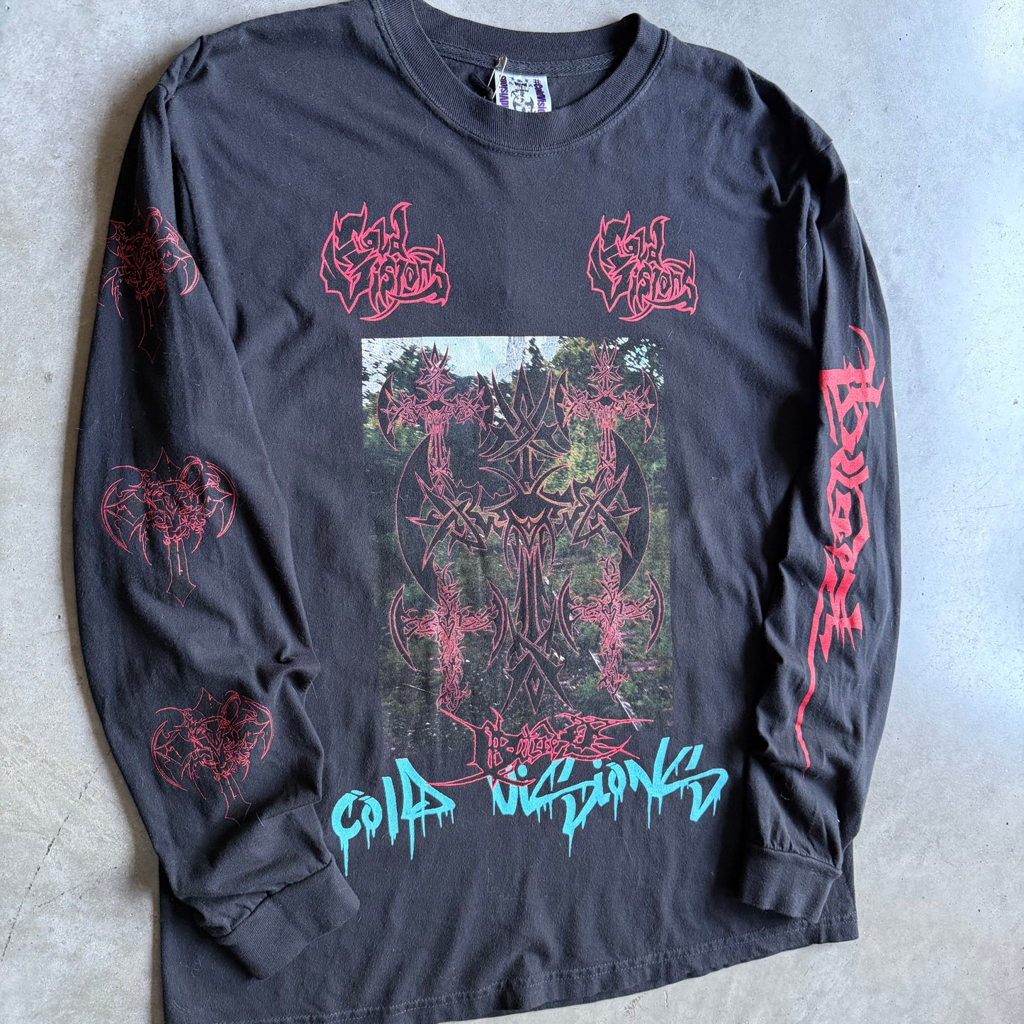 Bladee Cold Visions Longsleeve Concert Tee