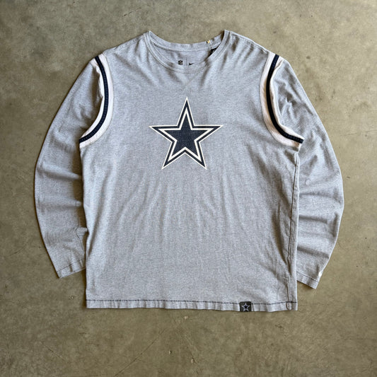 Y2K Nike Dallas Cowboys Centered Star Logo Longsleeve