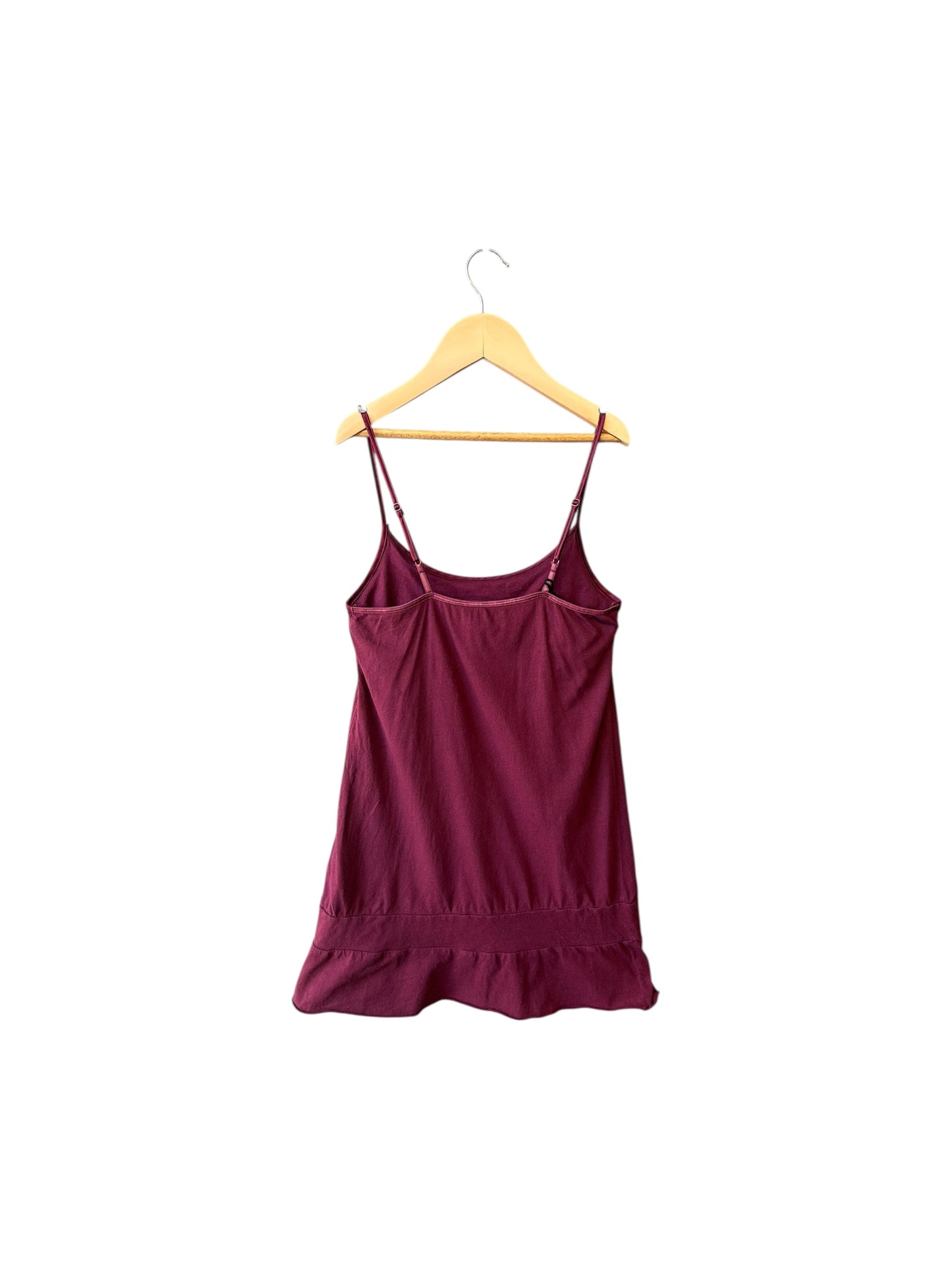 Women’s Y2K Hollister Maroon Boho Sequin Camisole