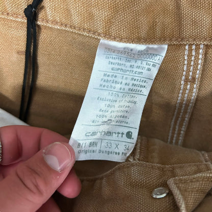 Carhartt “B11 BRN” Original Dungaree Fit Pants