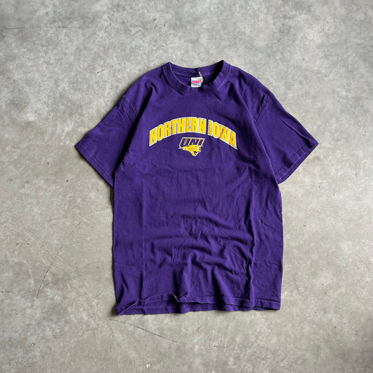 Y2K UNI “Purple For Life” Spell-Out Tee