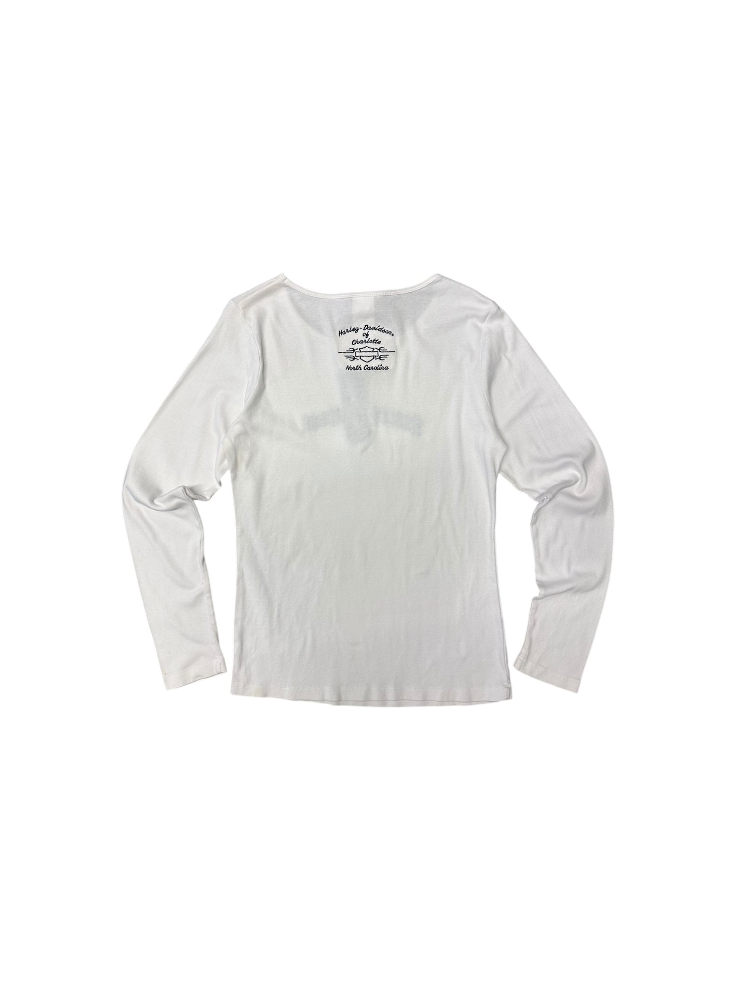 Women’s Harley Davidson White Long Sleeve