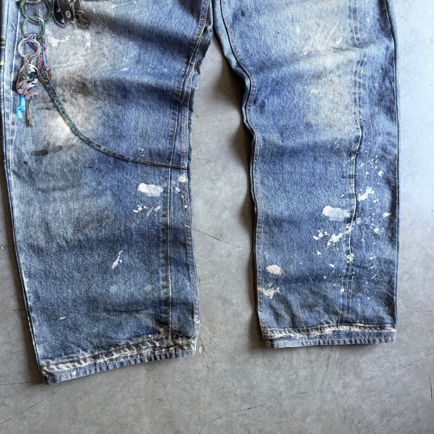 Acne Studios 1981 Loose Fit Trompe-L’ŒIL Jeans