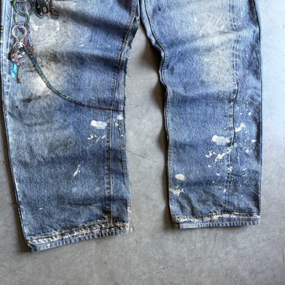 Acne Studios 1981 Loose Fit Trompe-L’ŒIL Jeans