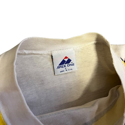 Vintage Apex One Iowa Hawkeyes Full Stripe Giant Logo Tee