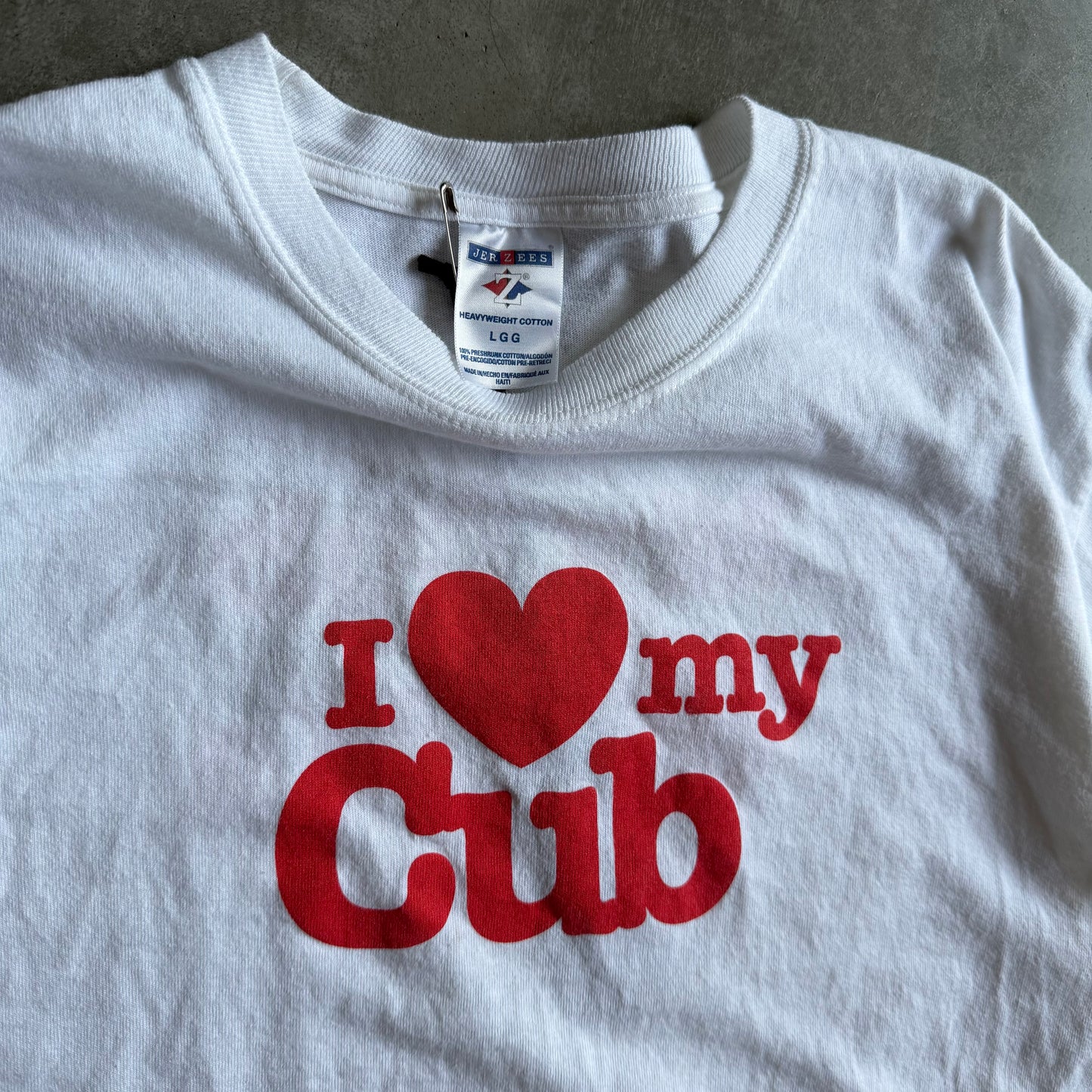 Y2K Mutual Cub Love Quote Tee