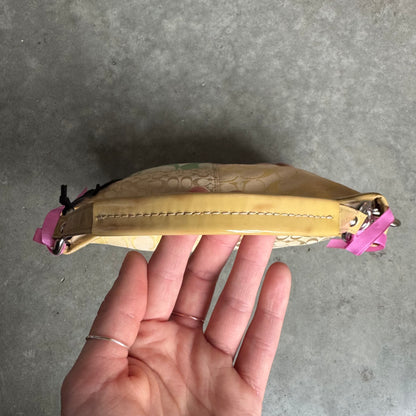 Y2K Coach Rare Spring Patchwork Mini Hobo