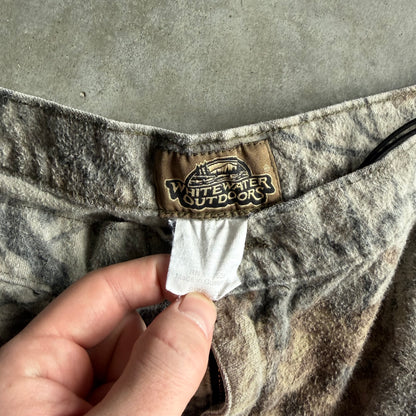 Y2K Whitewater Outdoors Realtree Hardwood Camo Cargo Pants