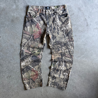 Y2K Straight Leg Mossy Oak Camo Pants