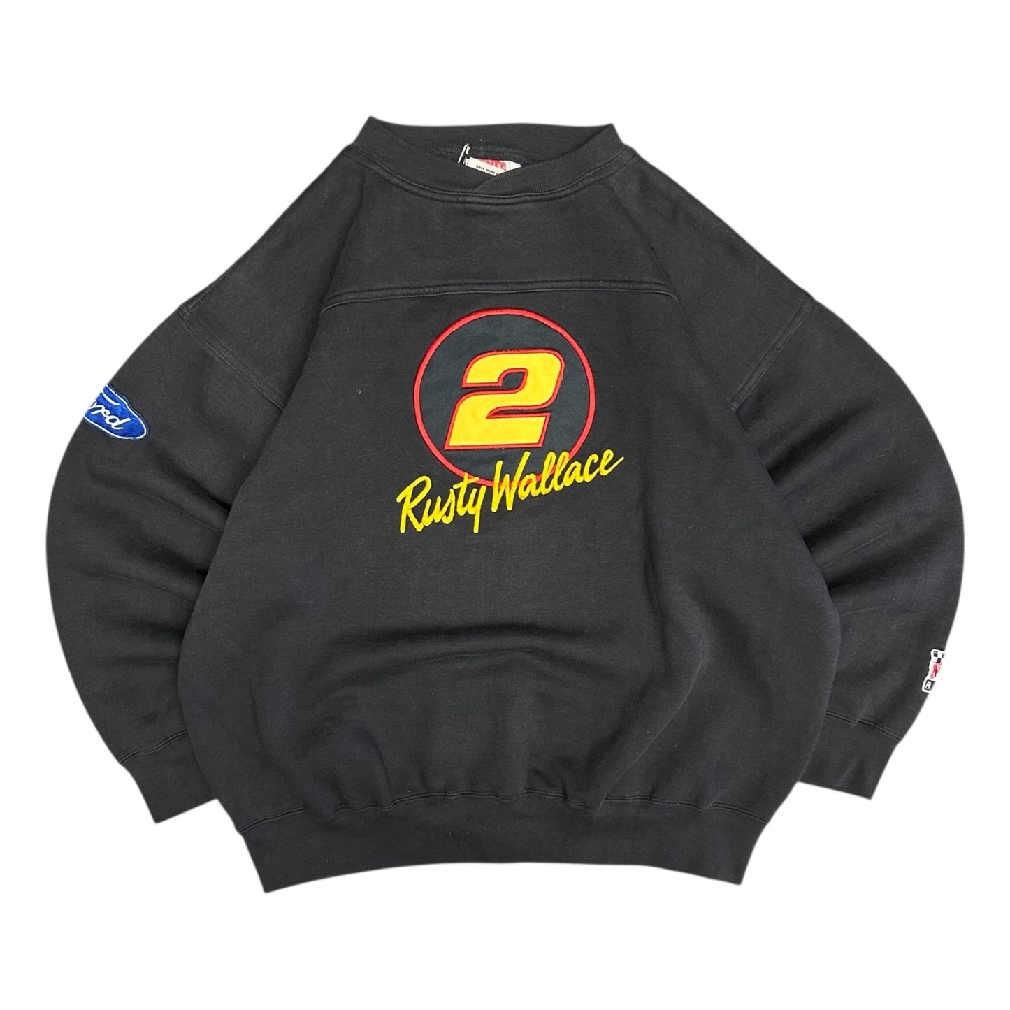 Vintage Nutmeg Rusty Wallace 2 Black Sweatshirt