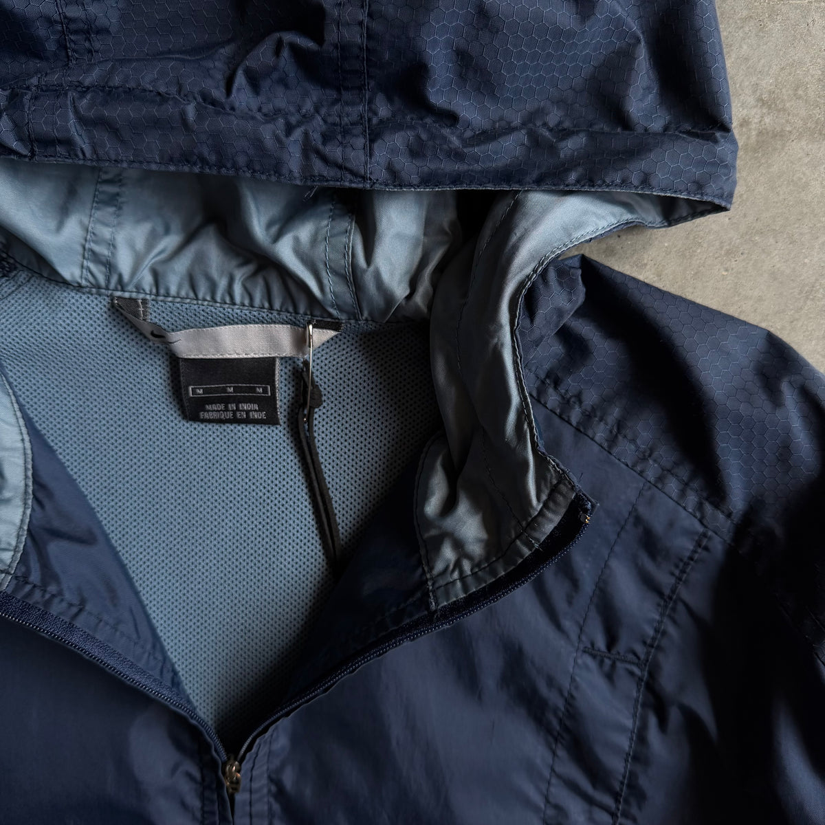 Vintage Nike Half Zip Navy Windbreaker
