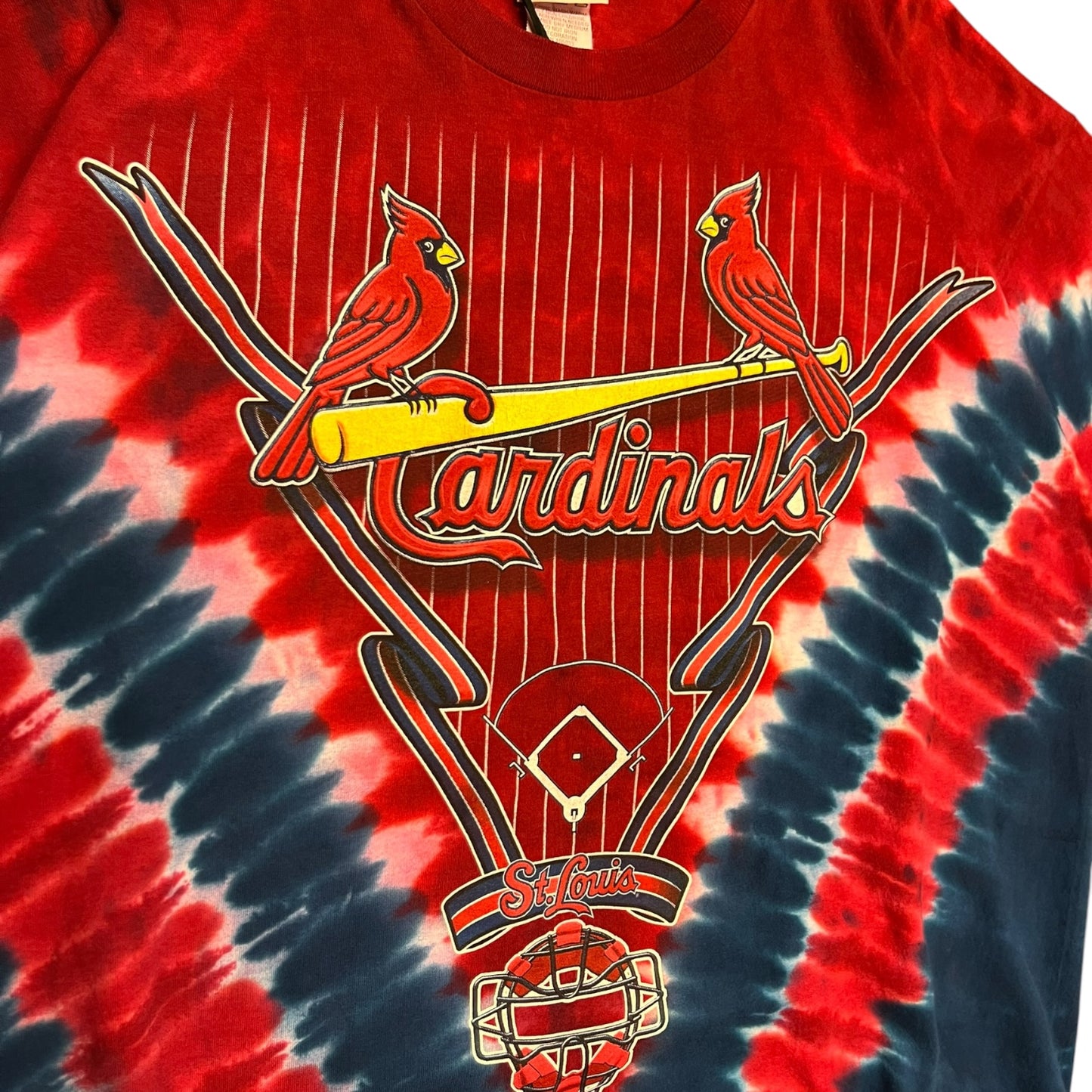 Vintage Lee Sport St Louis Cardinals Tie Dye T Shirt