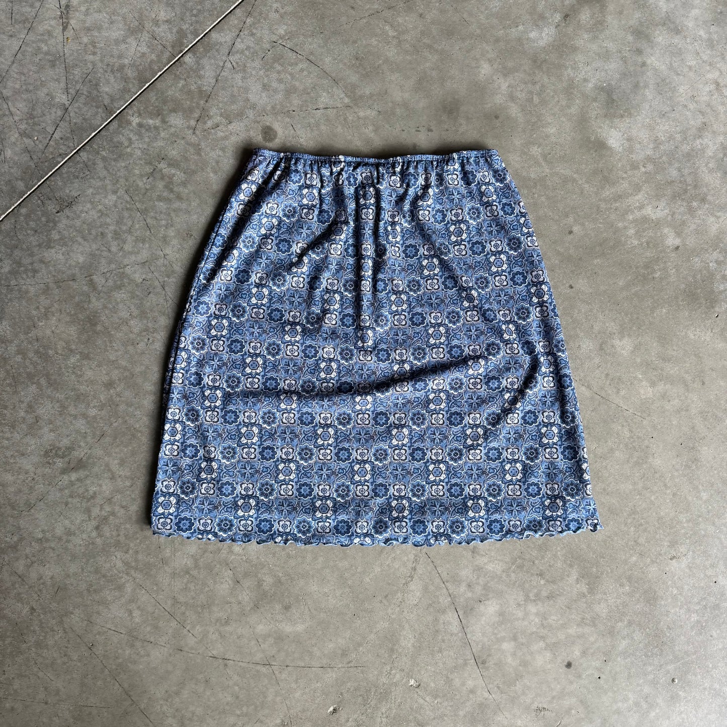 Women’s Y2K Xhilaration Floral Slip Skirt