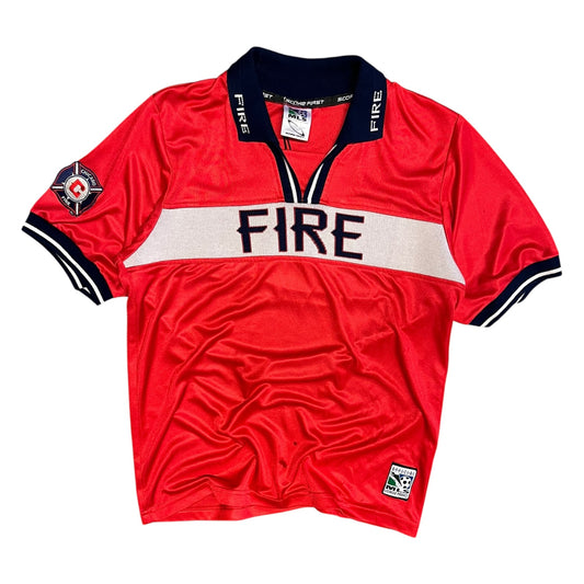 Vintage MLS Chicago Fire Soccer Jersey