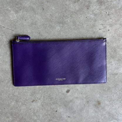 Coach Peyton Signature Crossbody Crossbody Purple