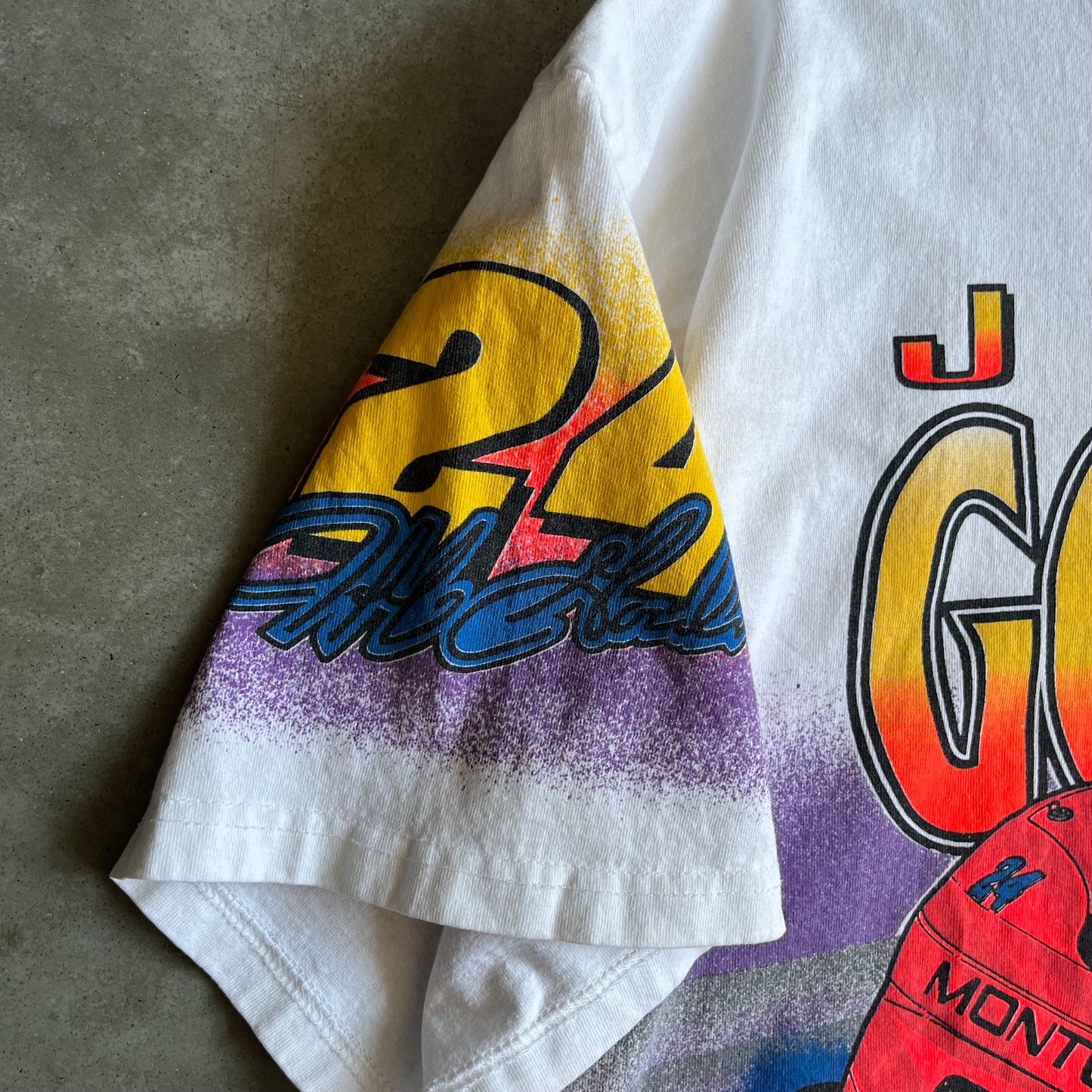 Vintage Jeff Gordon “Life In The Fast Lane” AOP Tee