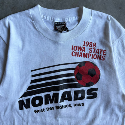 Vintage West DSM Nomads ‘88 Iowa State Soccer Champions Tee
