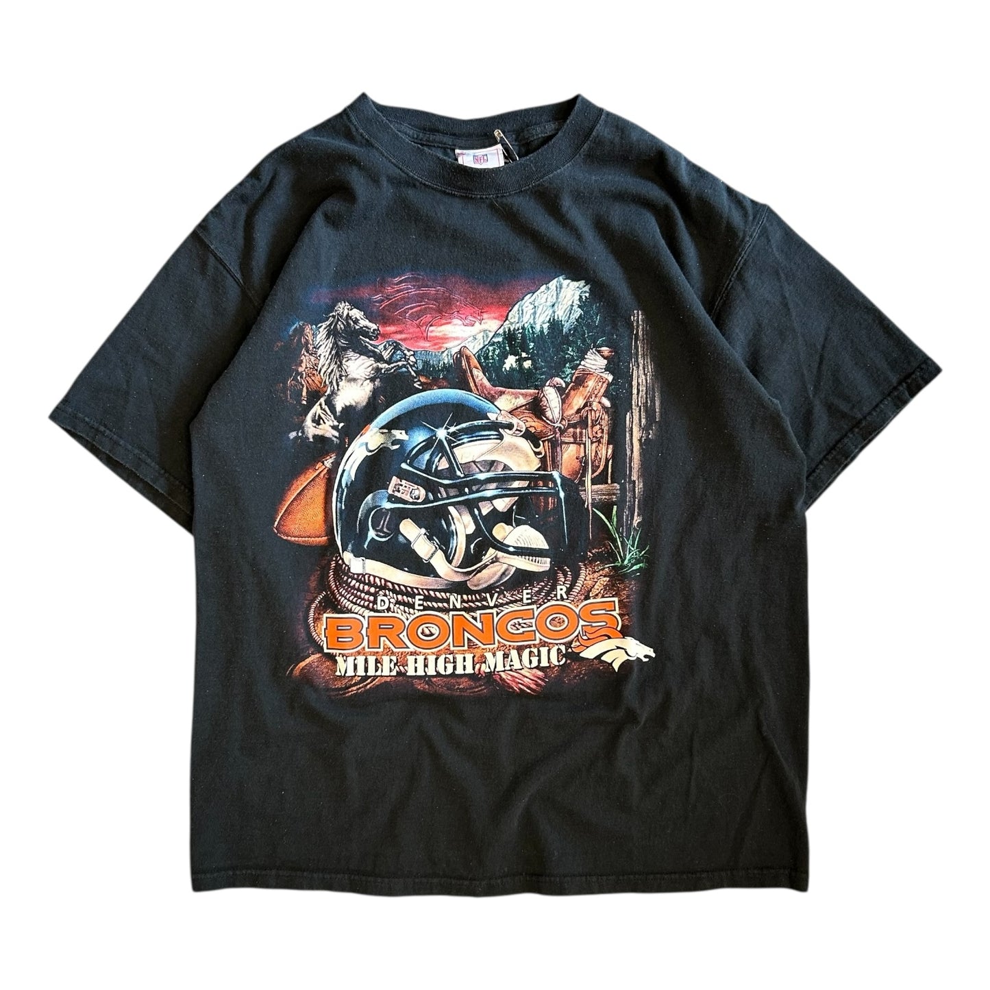 Vintage Denver Broncos Mile High Magic NFL Tee