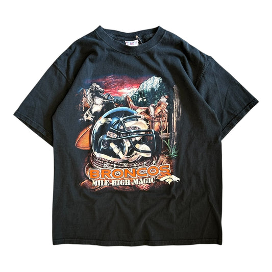 Vintage Denver Broncos Mile High Magic NFL Tee