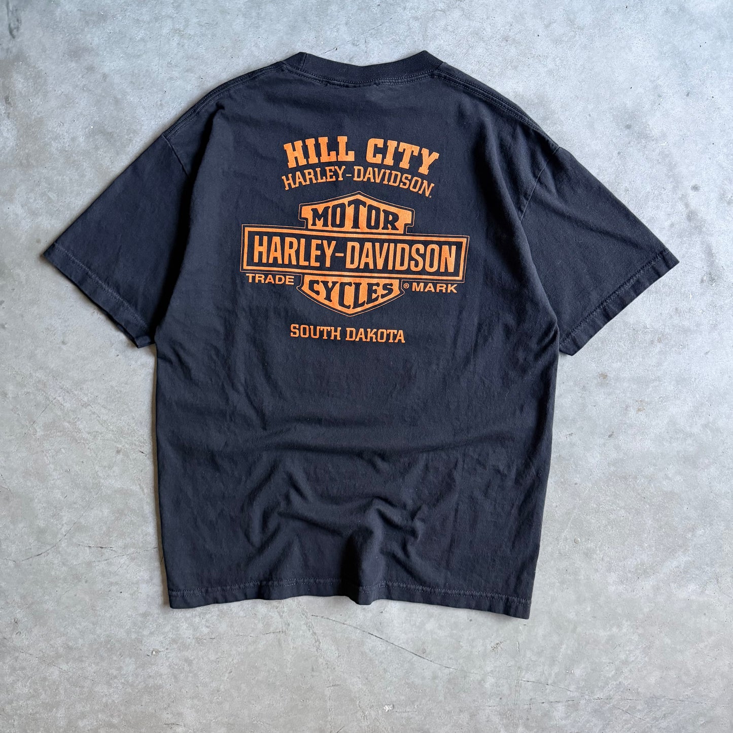 Y2K Harley Davidson Big Logo & Seductive Lady Tee