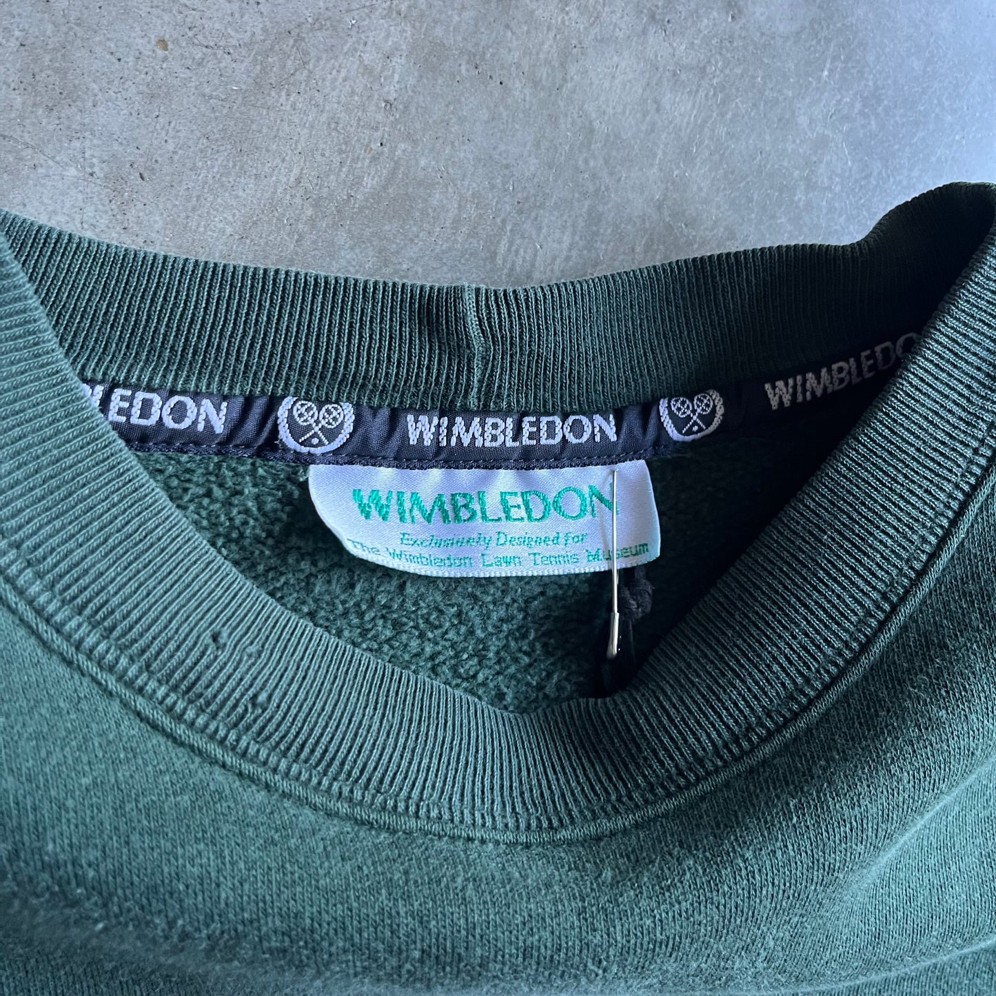 Vintage “The Champions” Embroidered Wimbledon Sweatshirt