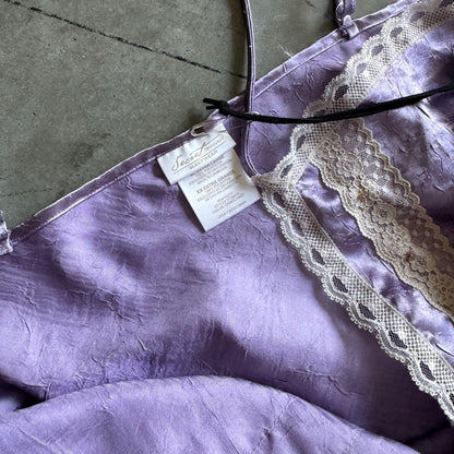 Women’s Y2K Purple Lace Fairy Camisole
