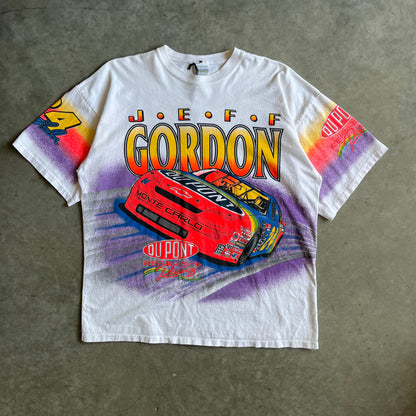 Vintage Jeff Gordon “Life In The Fast Lane” AOP Tee