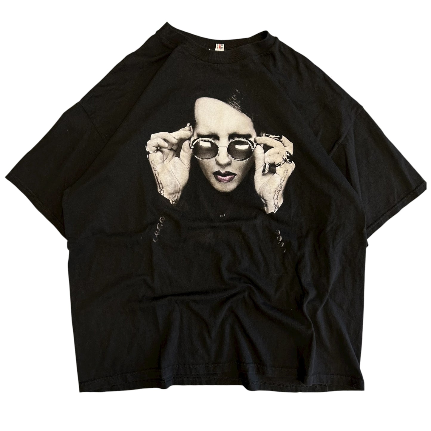 Marilyn Manson Portrait Print Tee