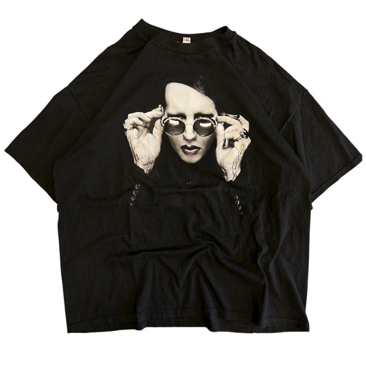Marilyn Manson Portrait Print Tee