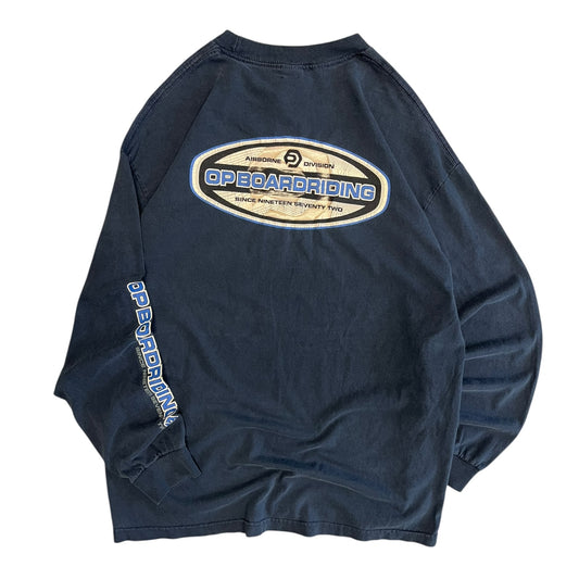 Y2K OP Boarding L/S Tee