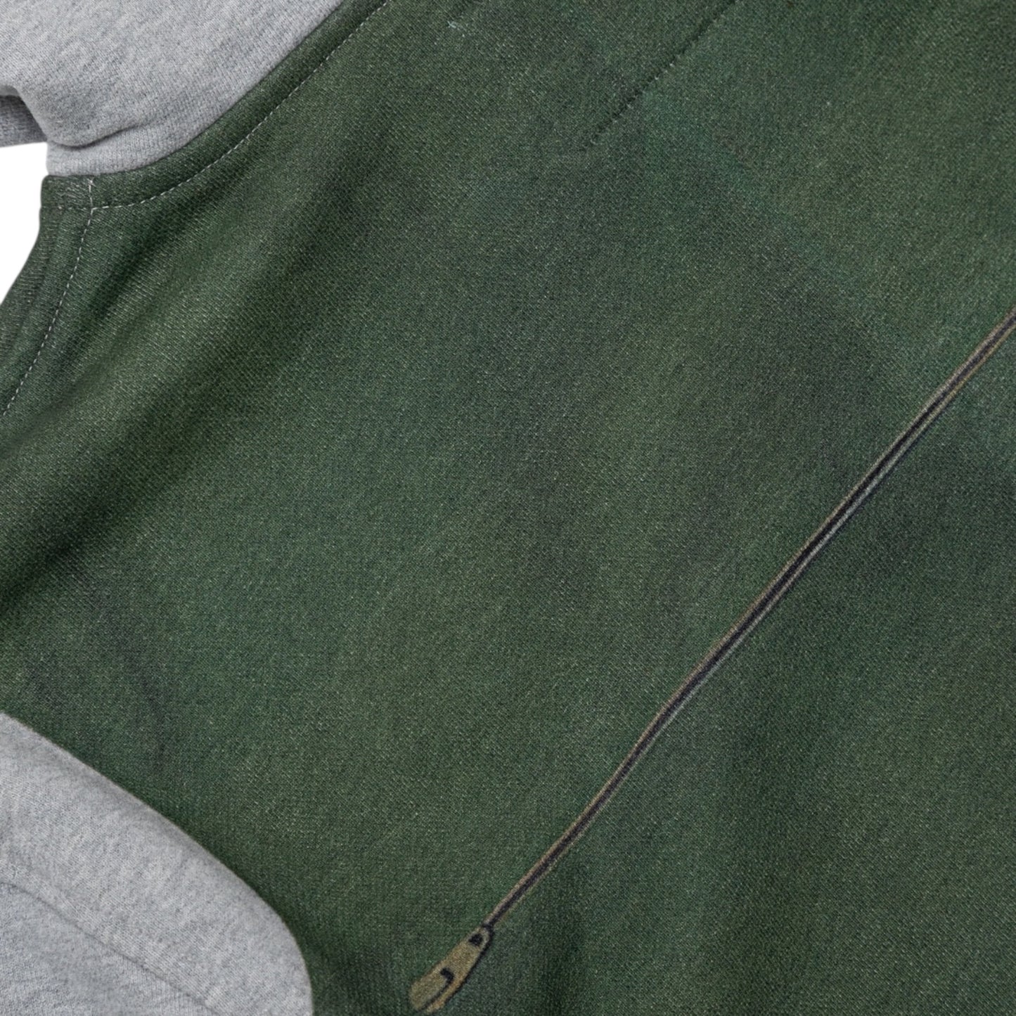 Brigade - Tromp-L'oeil Vest Zip Hoodie (Grey)