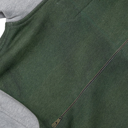 Brigade - Tromp-L'oeil Vest Zip Hoodie (Grey)