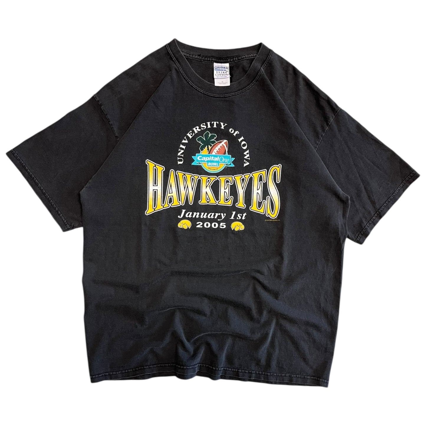 Y2K Iowa Hawkeyes Capital One Bowl Tee