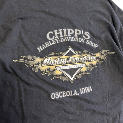 Y2K Harley Davidson Chipp’s Spell-Out Tee