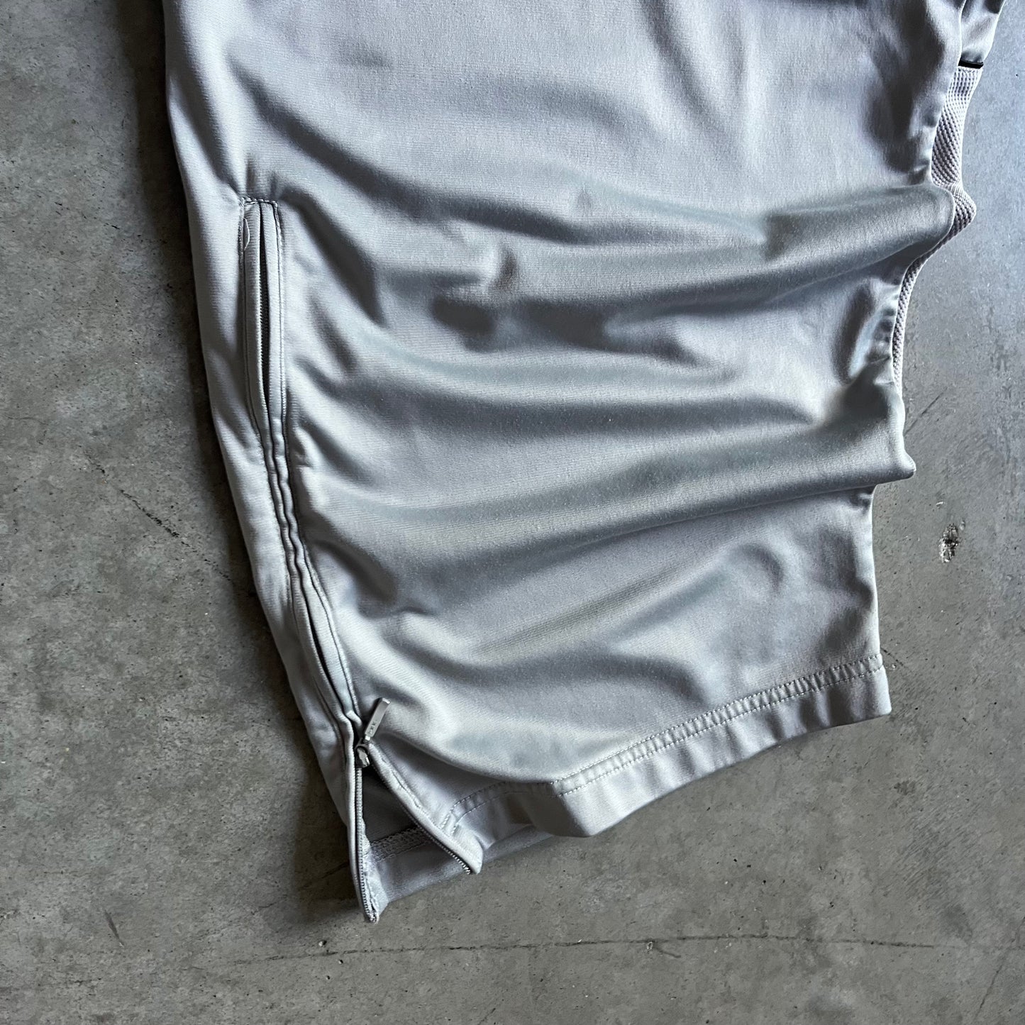 Y2K Nike Silver Mesh Panel Track Pants