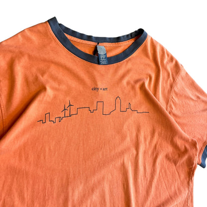 Y2K Des Moines Arts Festival Skyline T Shirt