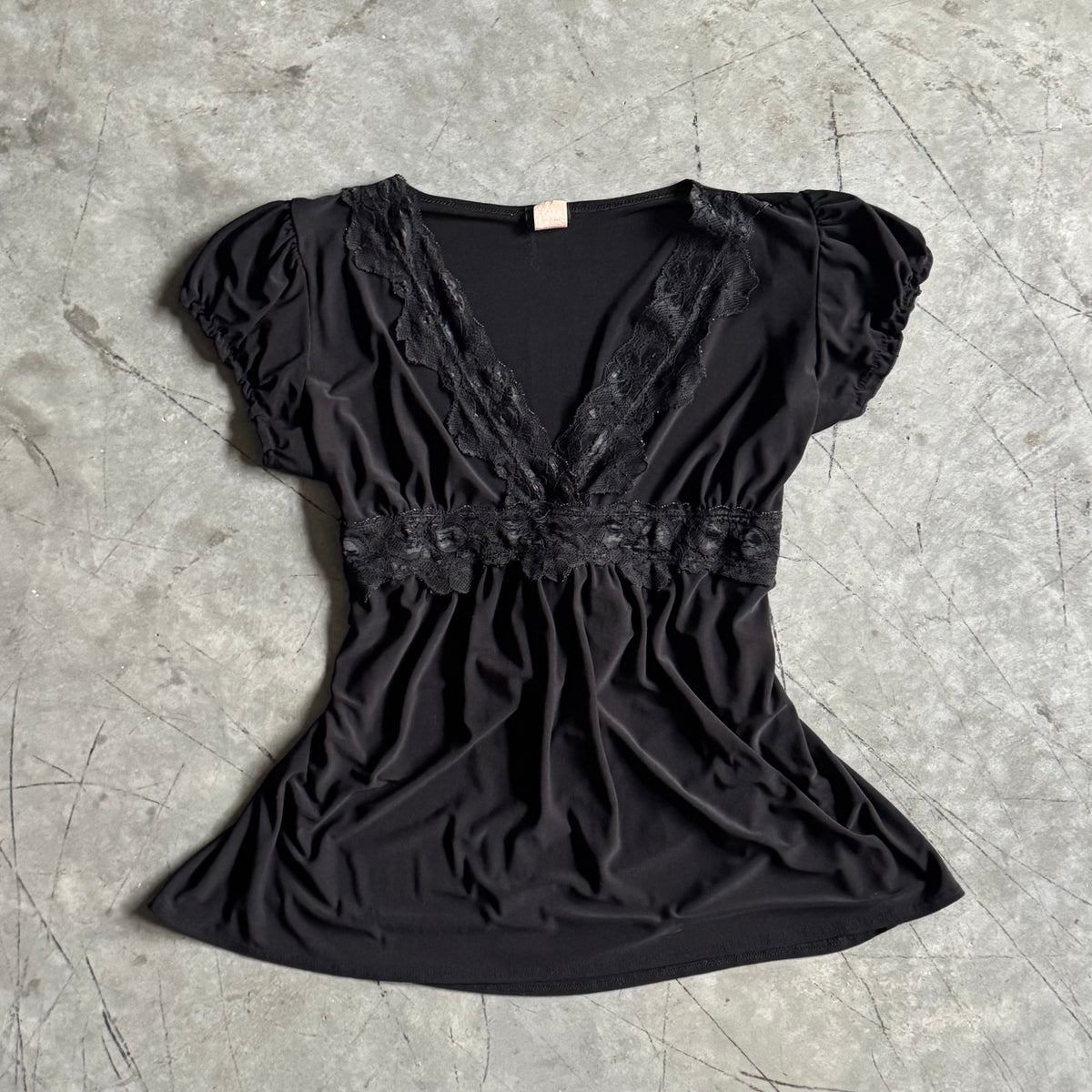 Women’s Y2K Vanity Black Lace Babydoll