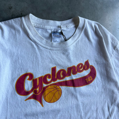 Vintage Iowa State Cyclones Basketball Banner Tee