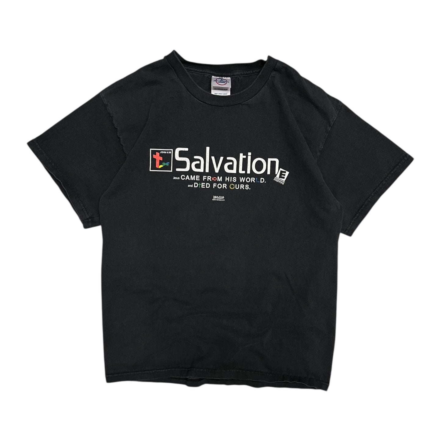 Vintage “Salvation” PlayStation Parody Tee