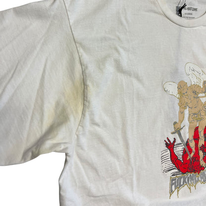 Y2K Fucking Awesome Saint Gabriel Versus The Devil Tee