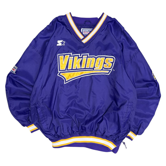 Vintage Pro Line Vikings Embroidered Windbreaker