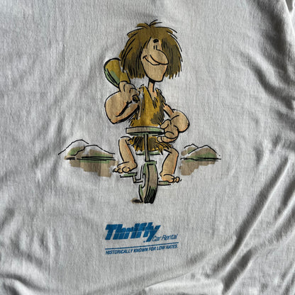 Vintage Thrifty Car Rental Caveman Tee