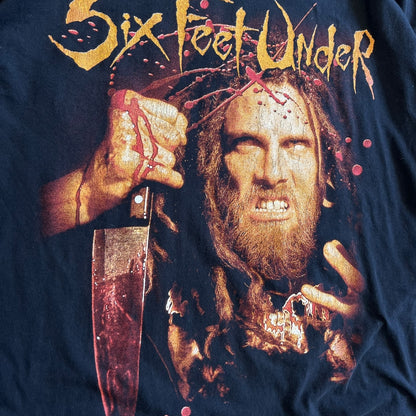 Y2K Six Feet Under Die Motherf***** Die T Shirt