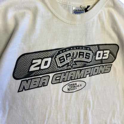 Y2K ‘03 San Antonio Spurs NBA Champions Tee