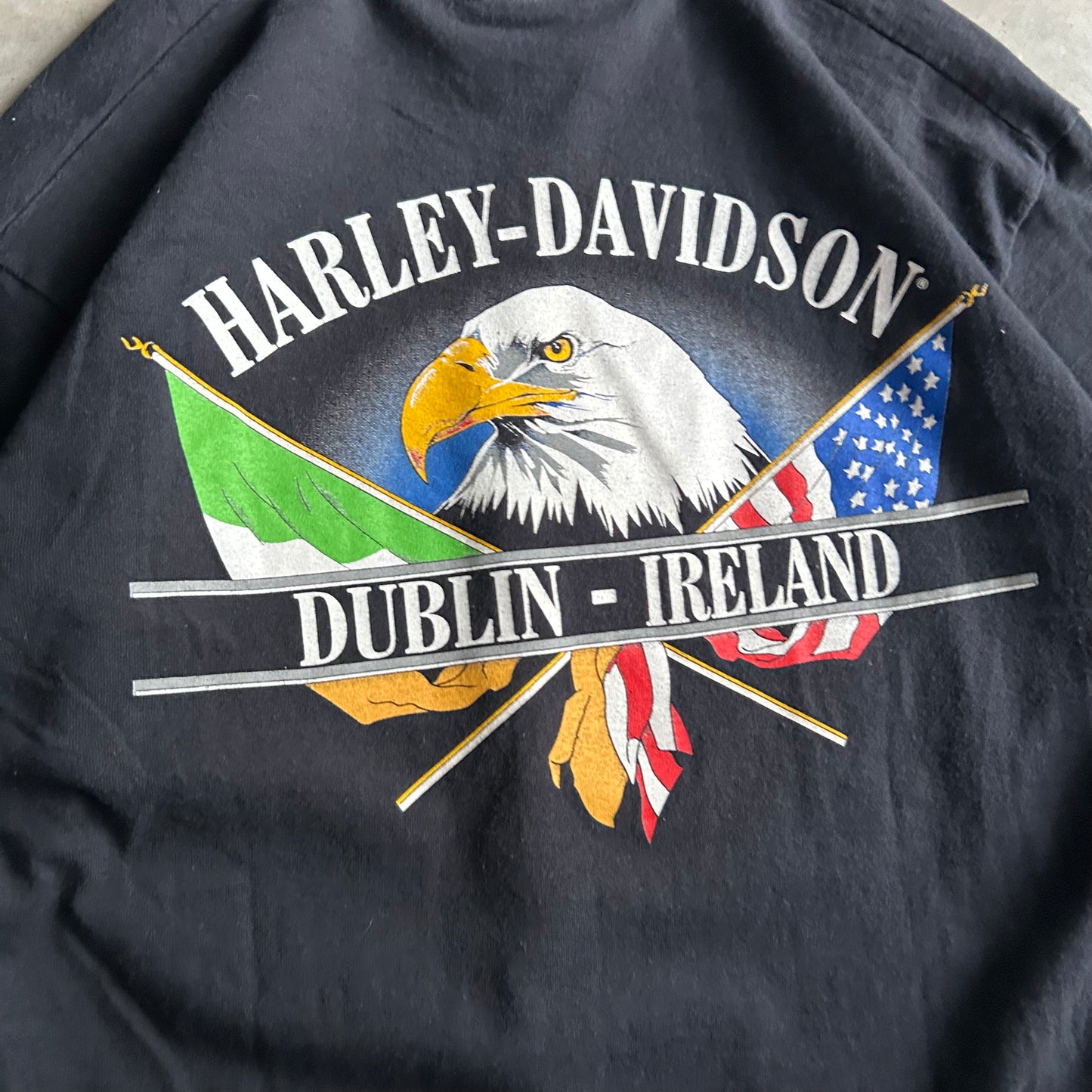 Vintage Harley Davidson Dublin Ireland T Shirt