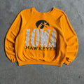 Vintage Artex University Of Iowa Gold Crewneck