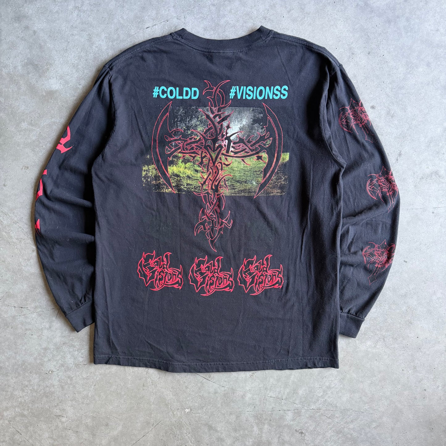 Bladee Cold Visions Longsleeve Concert Tee