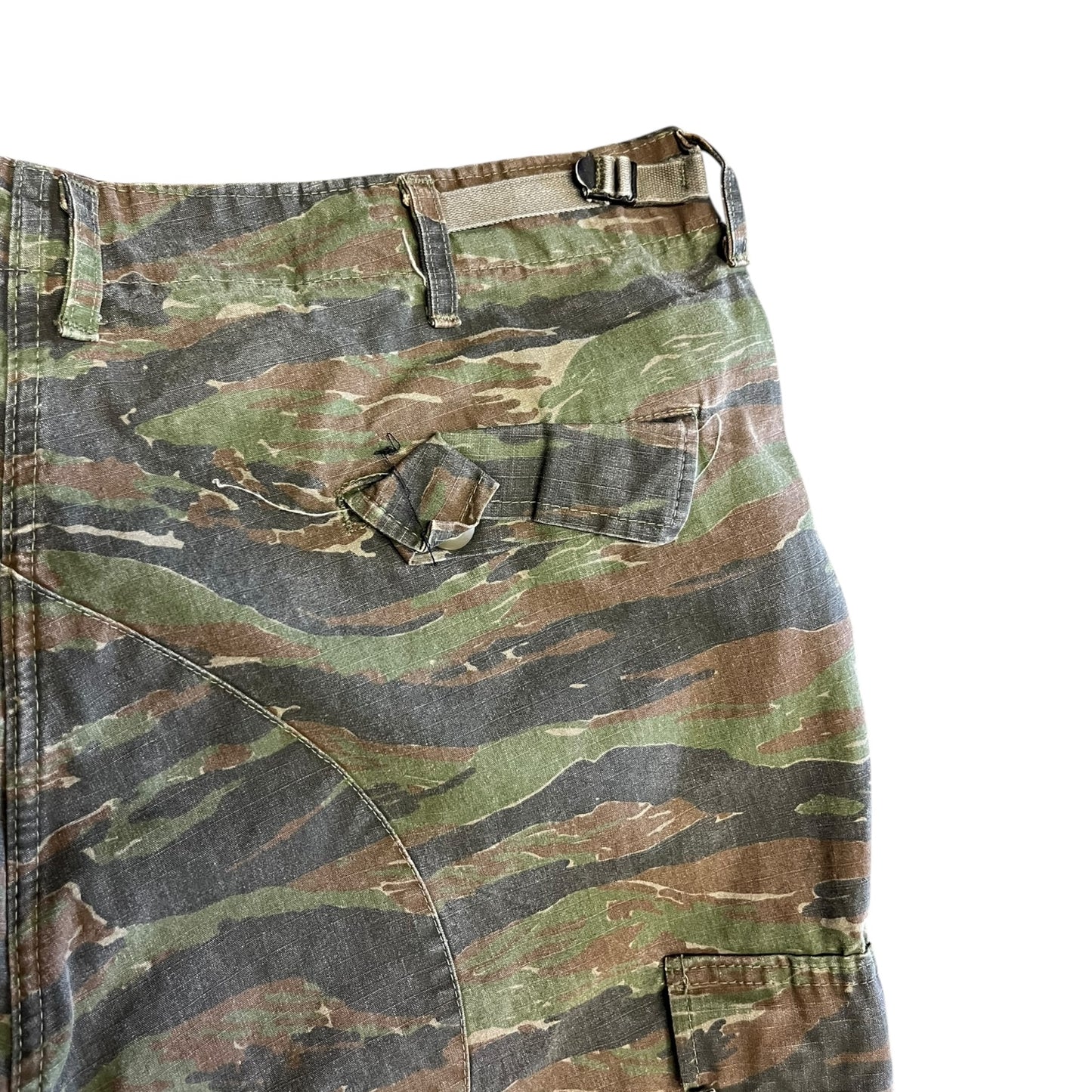 Vintage Tiger Stripe US Army Camo Surplus Cargo Pants