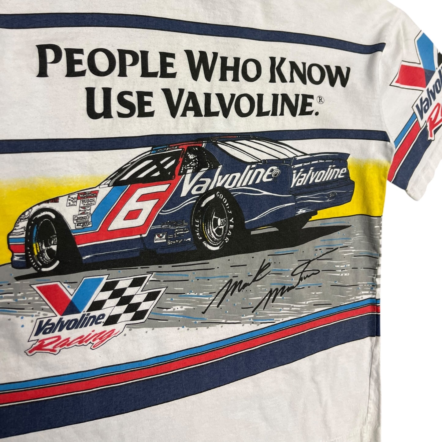 Vintage Mark Martin AOP Racing Tee