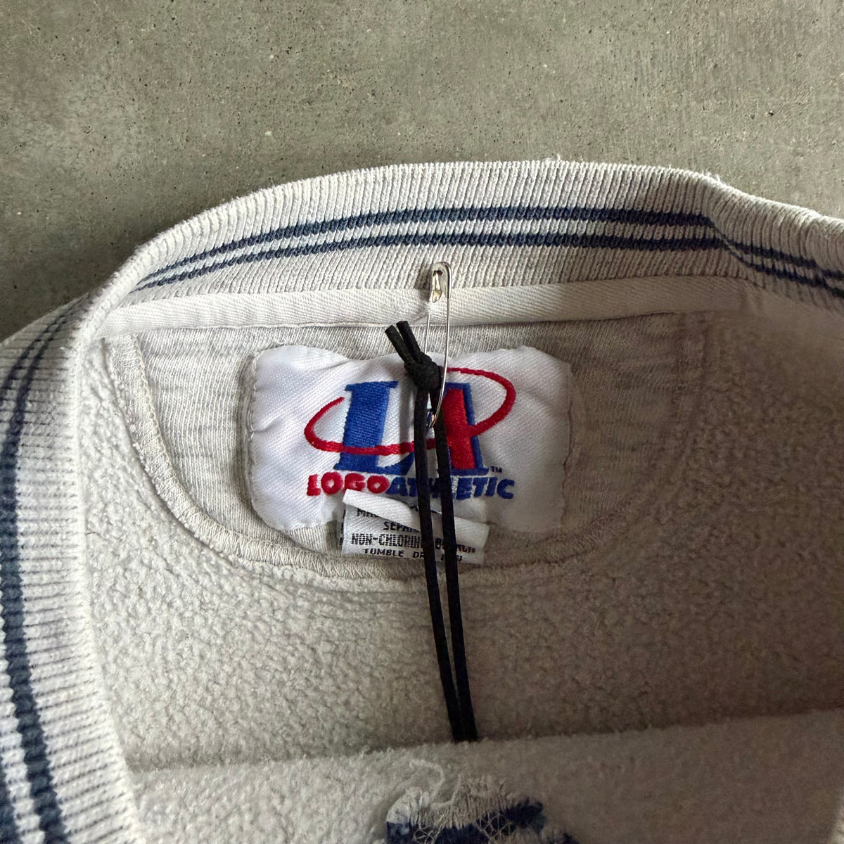 Vintage Logo Athletic Dallas Cowboys NFL Embroidered Sweatshirt